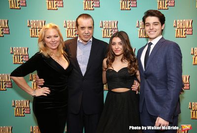 Chazz Palminteri, Gianna Ranaudo,Gabriella Palminteri and  Dante Palminteri  Photo