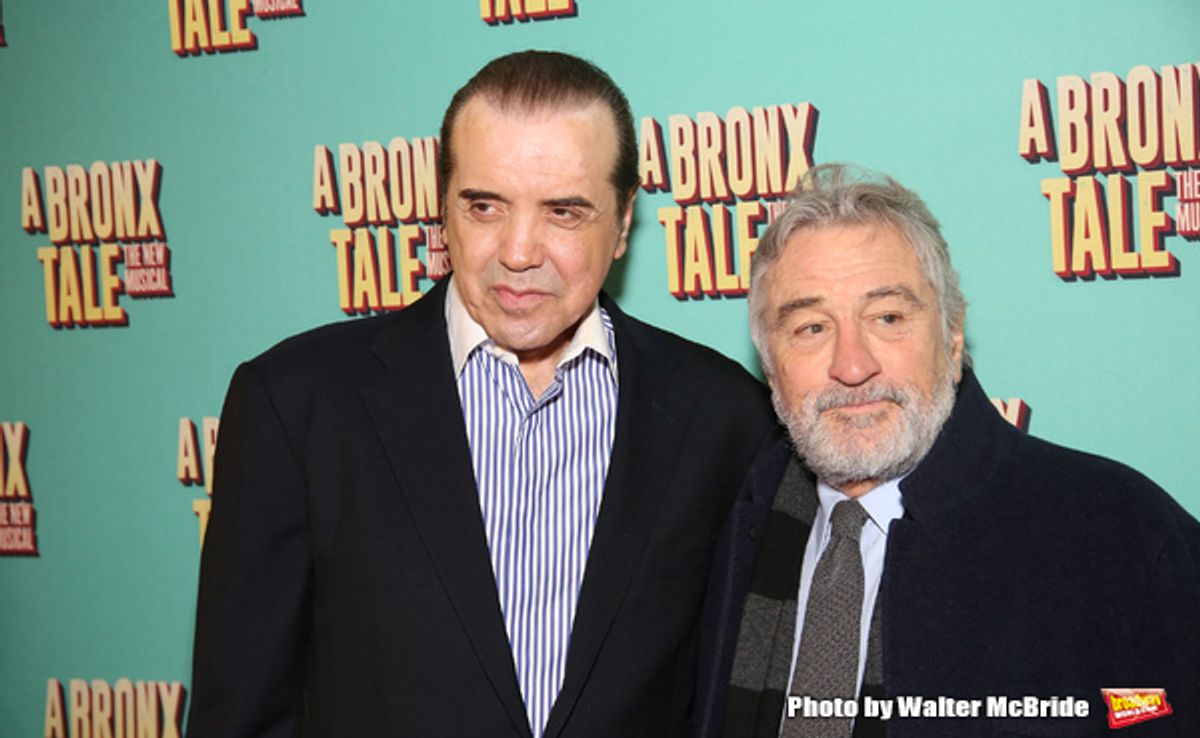 Chazz Palminteri and Robert De Niro  at 