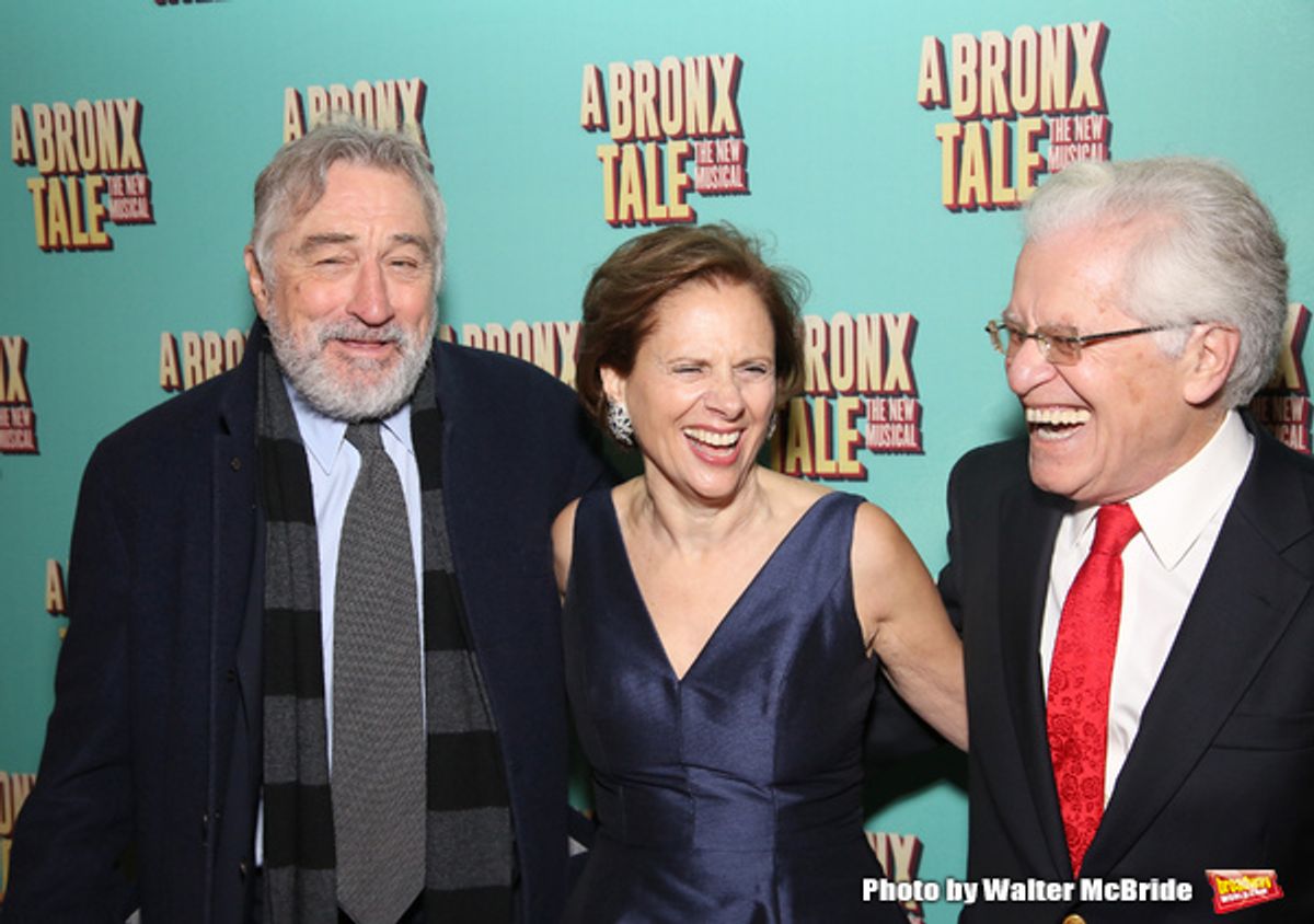 Robert De Niro, Jill Rose, Jerry Zaks at 