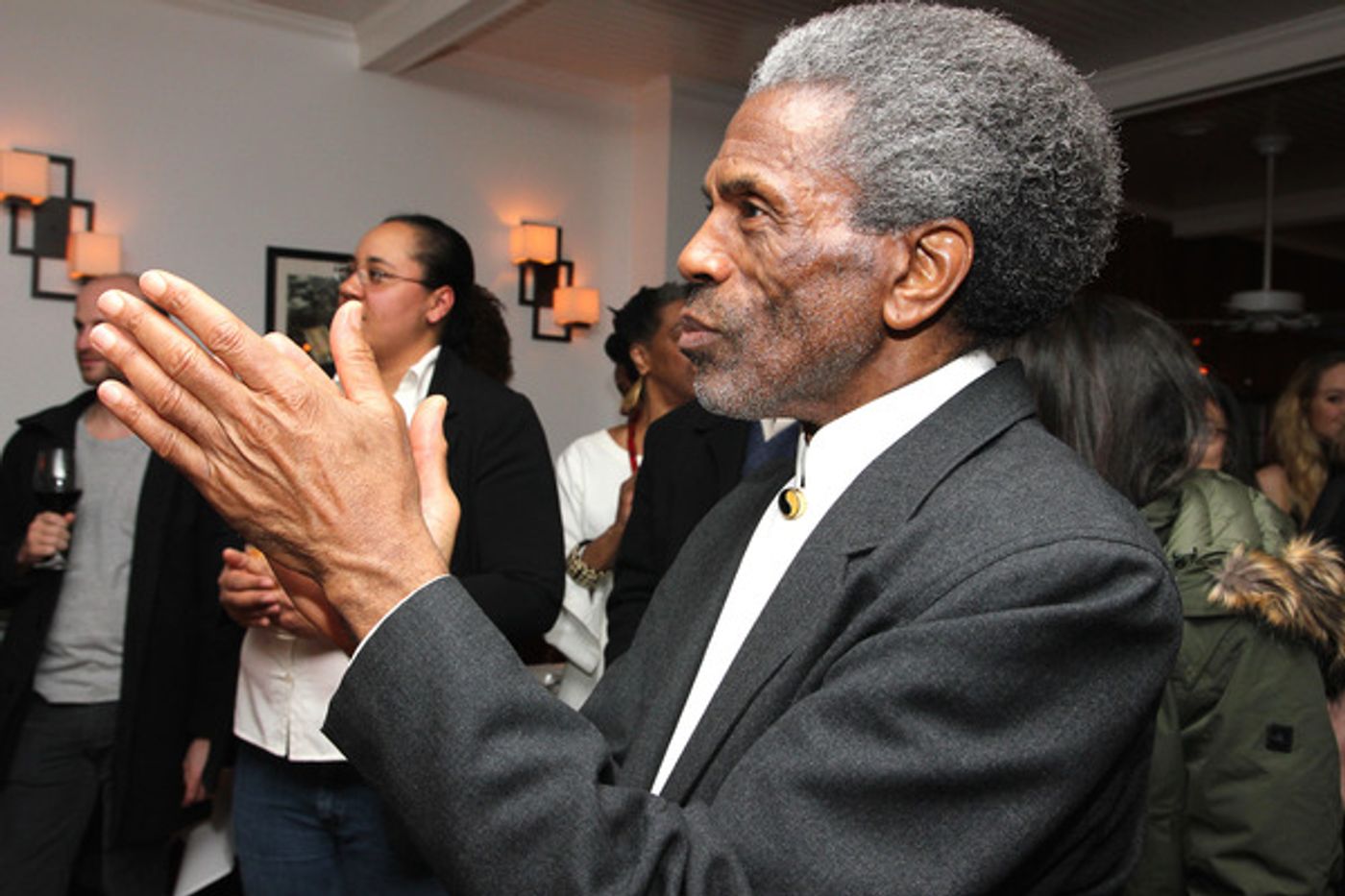 Photo Flash: Starry SEVEN GUITARS Celebrates Opening Night at Yale Rep with Andre De Shields and More Photo Flash: Starry SEVEN GUITARS Celebrates Opening Night at Yale Rep with Andre De Shields and More Image