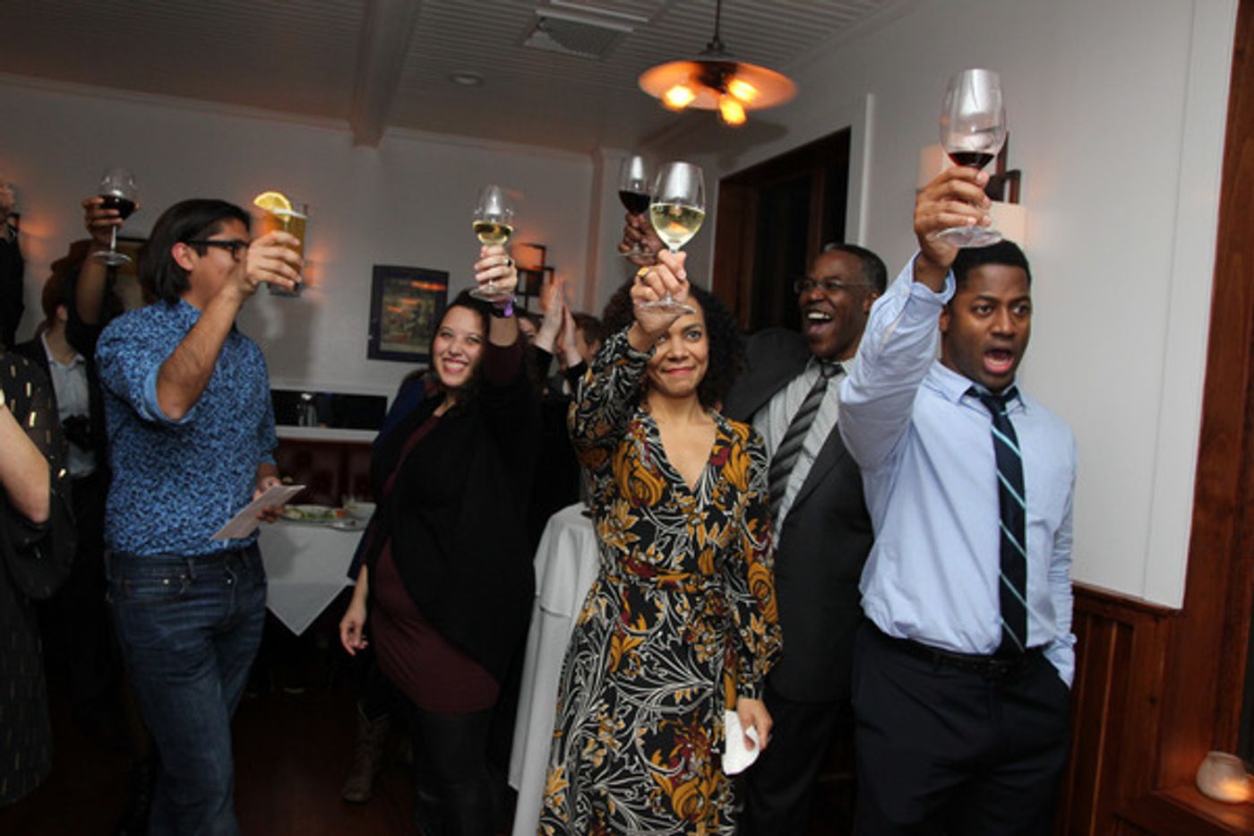 Photo Flash: Starry SEVEN GUITARS Celebrates Opening Night at Yale Rep with Andre De Shields and More Photo Flash: Starry SEVEN GUITARS Celebrates Opening Night at Yale Rep with Andre De Shields and More Image
