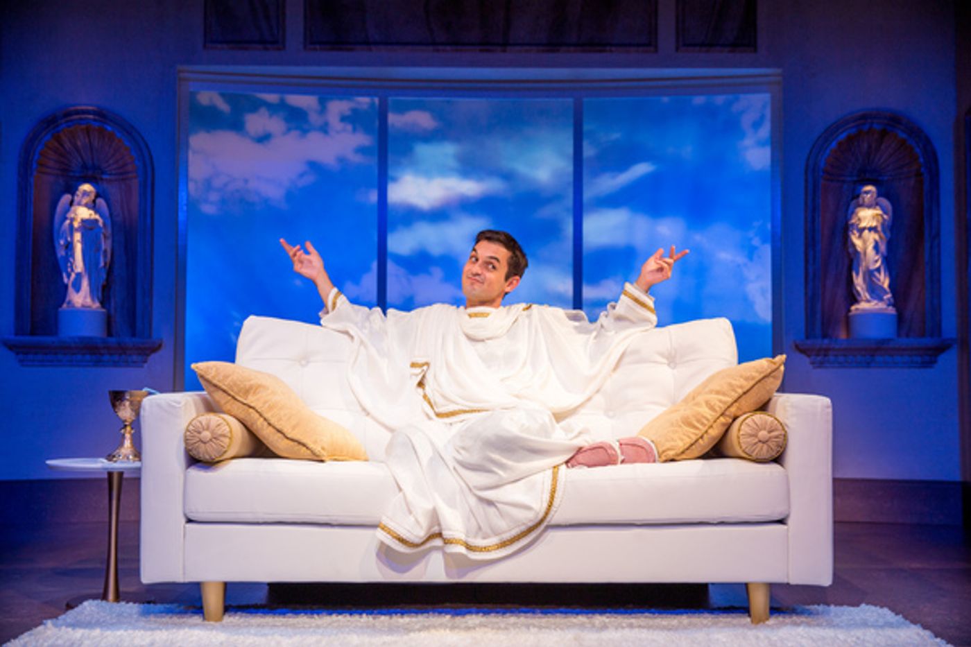 Photo Flash: Holy Father! First Look at Wesley Taylor in AN ACT OF GOD at Denver Center  Image