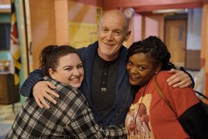 Maddie Baillio, Neil Meron and Shanice Williams Photo