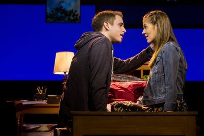 Laura Dreyfuss and Ben Platt Photo