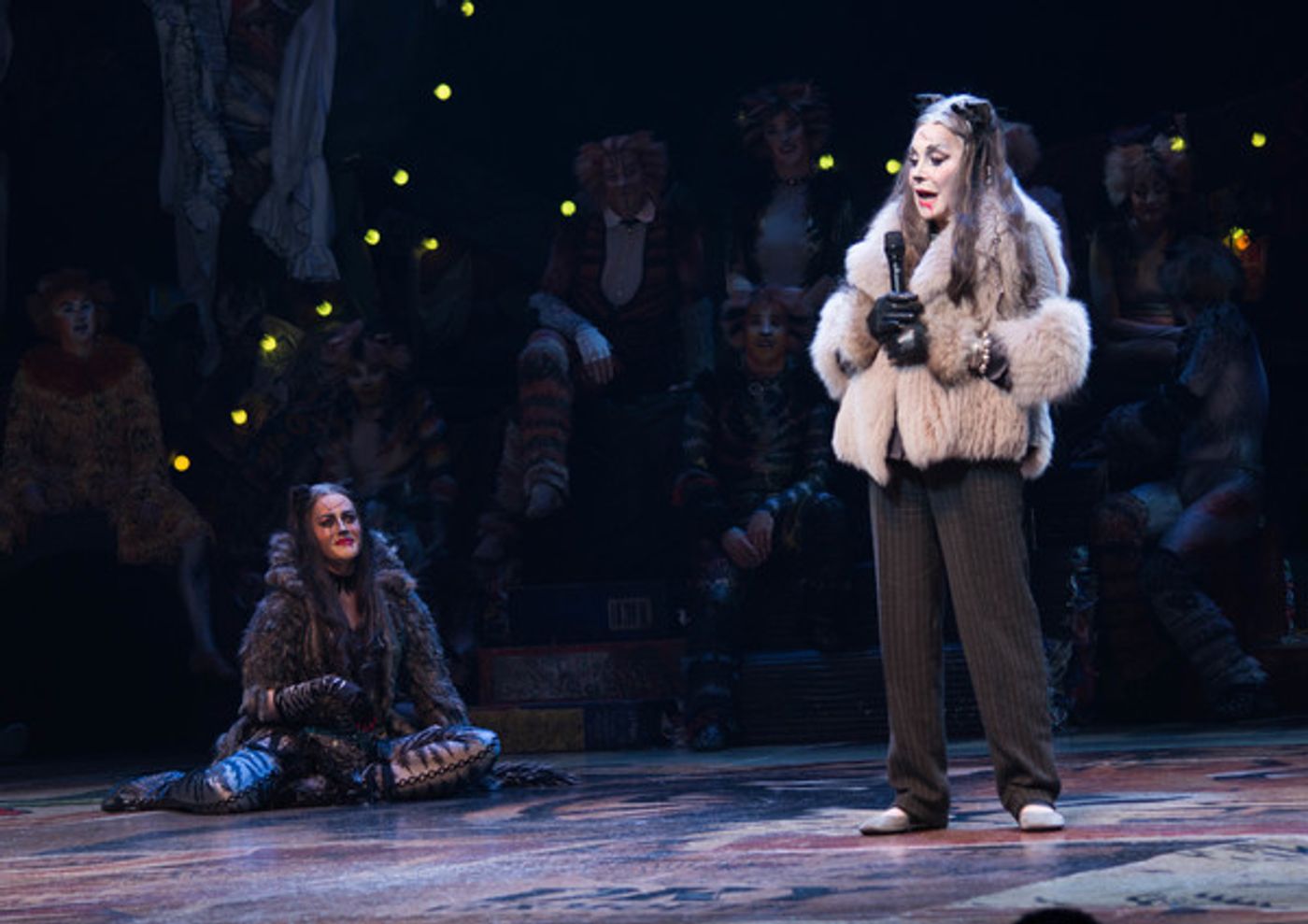 Photo Flash: See The New York Post's Cindy Adams Make her Broadway Debut as Grizabella!  Image