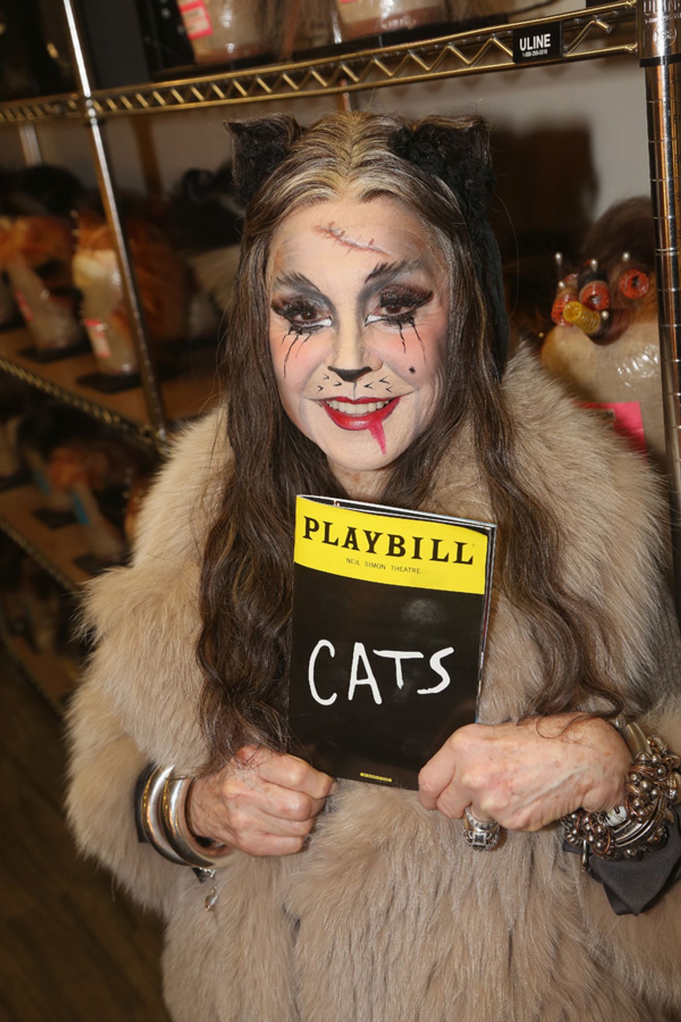 Photo Flash: See The New York Post's Cindy Adams Make her Broadway Debut as Grizabella!  Image