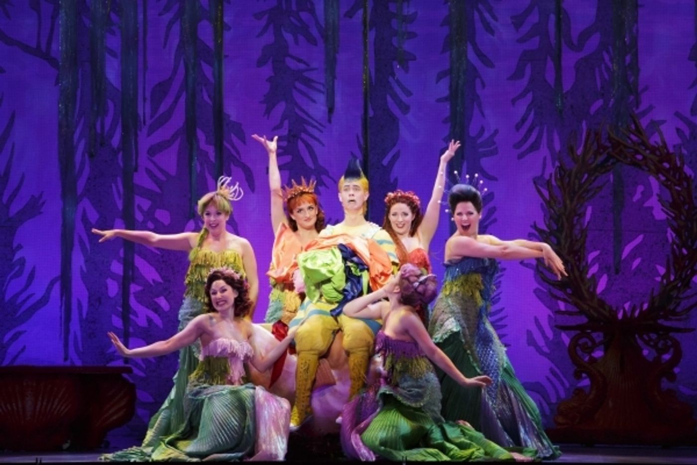 Photo Flash: First Look at Diana Huey, Matthew Kacergis, Jennifer Allen and More in THE LITTLE MERMAID at 5th Avenue  Image