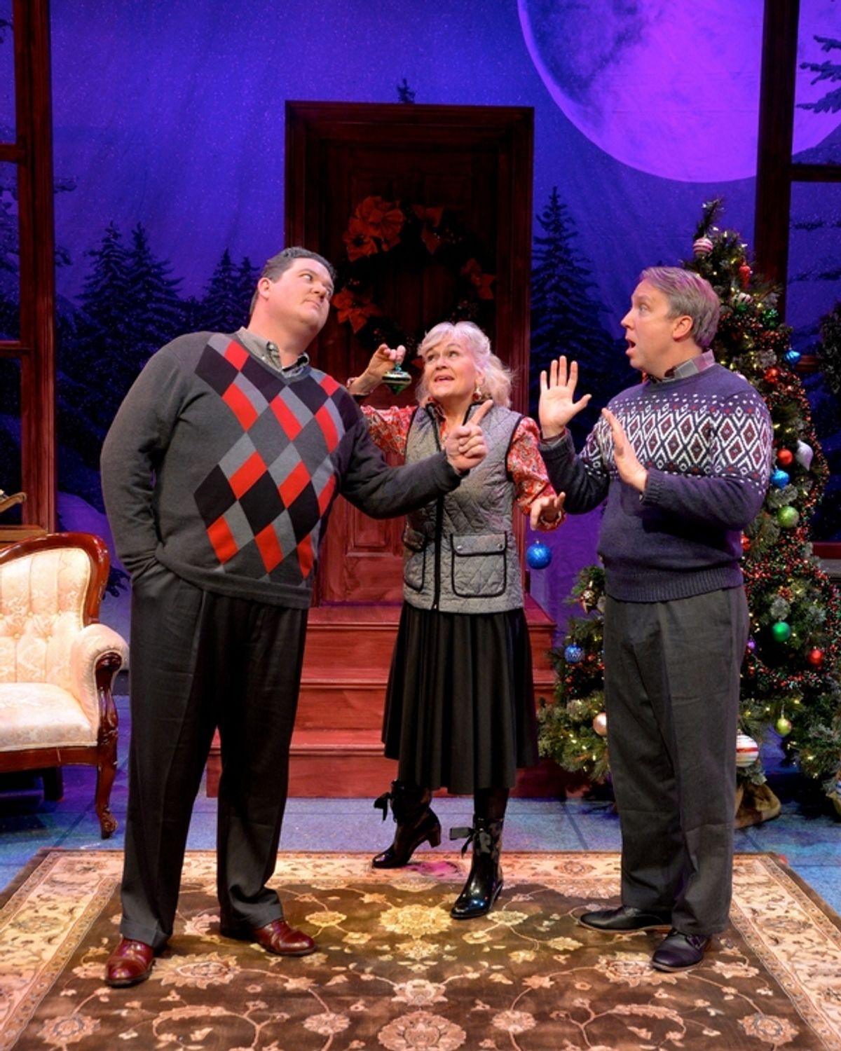 Jayson Elliott, Ann-Ngaire Martin and  Kilty Reid at 