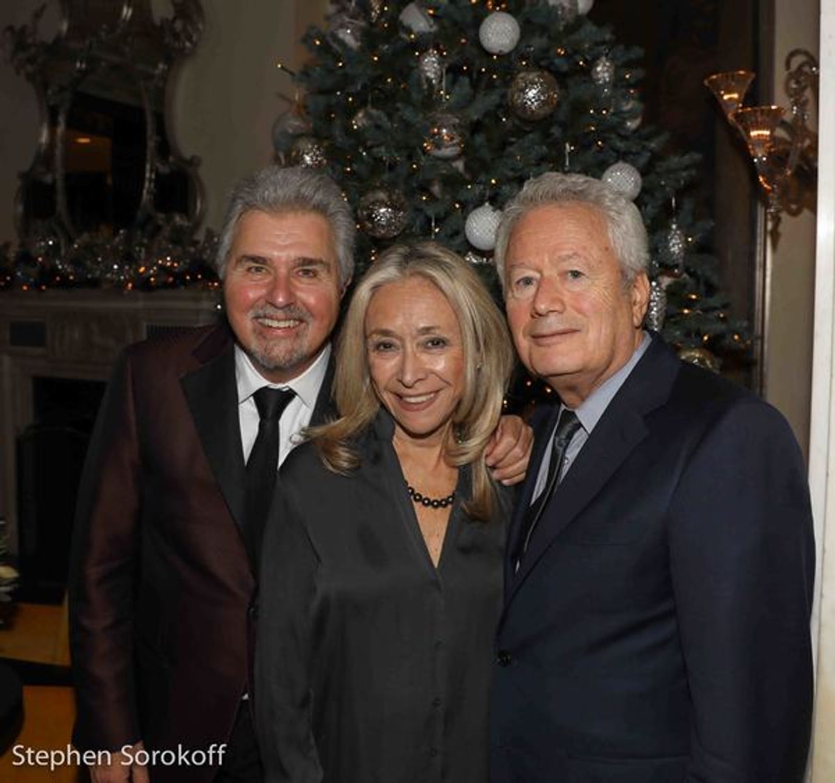 Steve Tyrell, Eda Sorokoff, Stephen Sorokoff at 