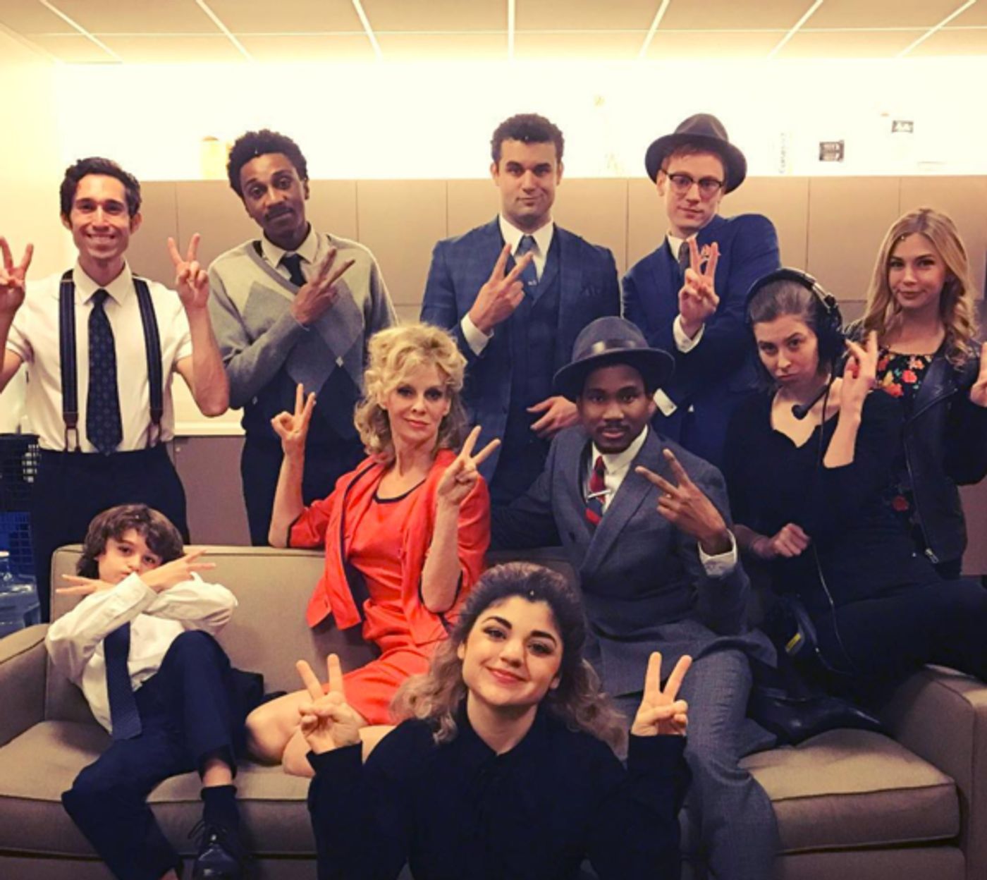 Photo Flash: FROZEN Receives a Special Visit, KING AND I Gets Merry, and More Saturday Intermission Pics!  Image