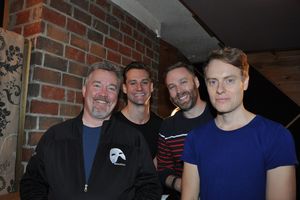 Duane McDevitt, Nicholas Cunningham, Steve Greer and Carrington Vilmont @ BroadwayWorld Duane McDevitt, Nicholas Cunningham, Steve Greer and Carrington Vilmont Photo