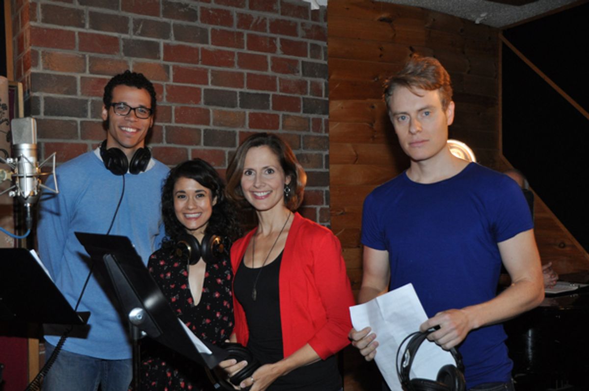 Jordan Donica, Ali Ewoldt, Kelly Jeanne Grant and Carrington Vilmont at 