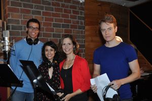 Jordan Donica, Ali Ewoldt, Kelly Jeanne Grant and Carrington Vilmont @ BroadwayWorld Jordan Donica, Ali Ewoldt, Kelly Jeanne Grant and Carrington Vilmont Photo