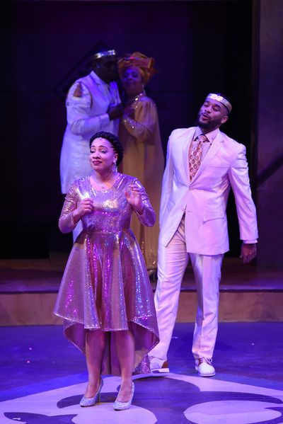 Jessica Seals, Mark J.P Hood, Dwight Neal, and Shari Addison Photo