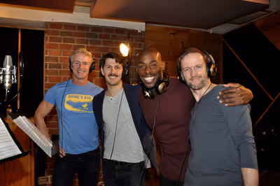 Brian O'Brien, Denny Paschall, Donald Jone, Jr, and David Bushman Photo