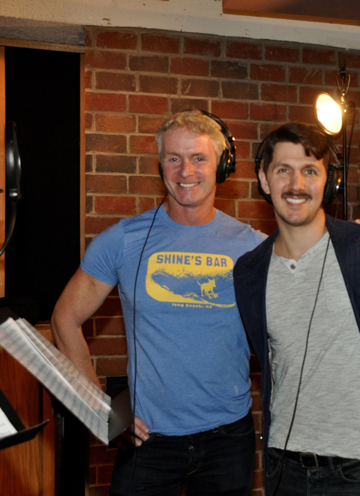 Brian O'Brien and Denny Paschall at 