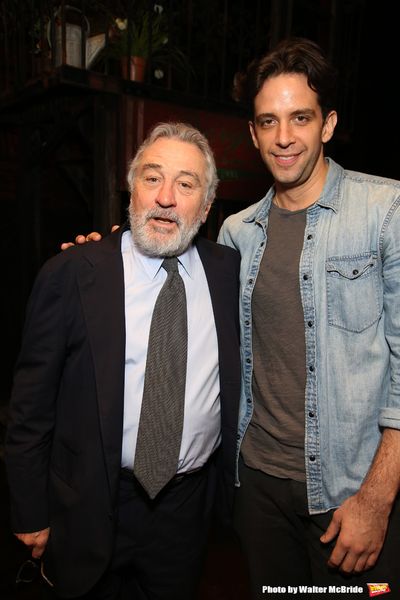 Robert De Niro and Nick Cordero Photo