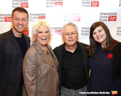 Andrew Lippa, Roe Green, Alan Menken, and Rachel Routh Photo