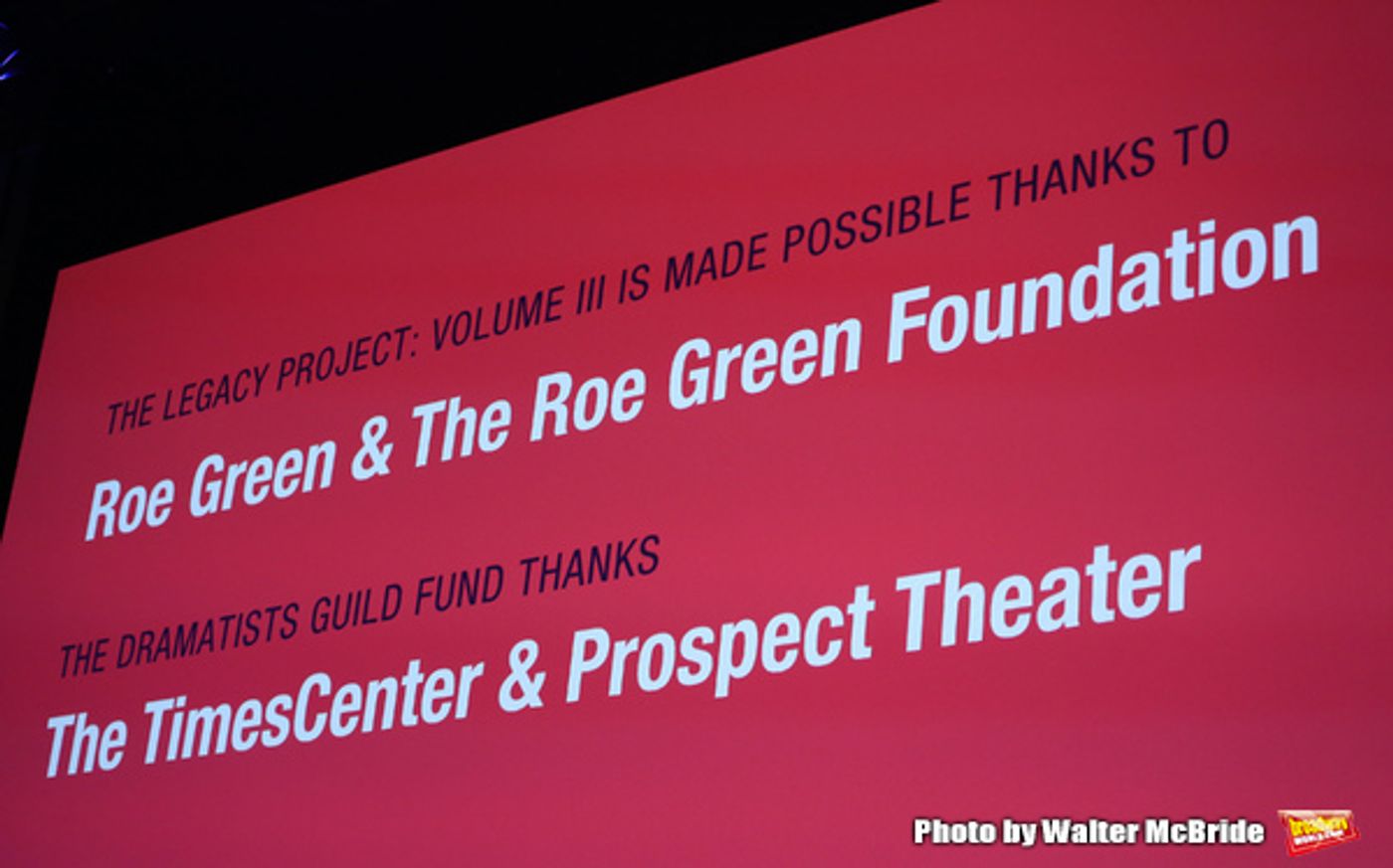 Photo Coverage: Dramatists Guild Fund Presentation of THE LEGACY PROJECT VOLUME III  Image