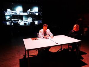 Jon Morris and Laura Gragtmans, photo credit Matthew Soltesz Photo