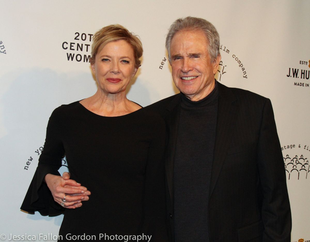 Annette Bening and Warren Beatty at 