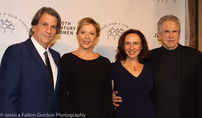 David Rockwell, Annette Bening, Johanna Pfaelzer and Warren Beatty Photo