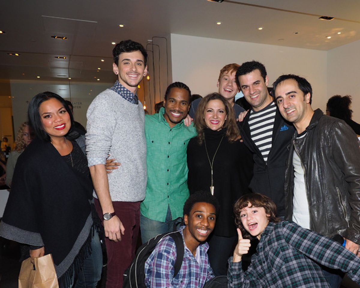 Melody Butiu, Lyle Colby Mackston, Eric B. Anthony, Doran Butler, Donna Vivino, Kevin Patrick Doherty, Maximus Brandon Verso, Travis Leland, and Amir Talai at 