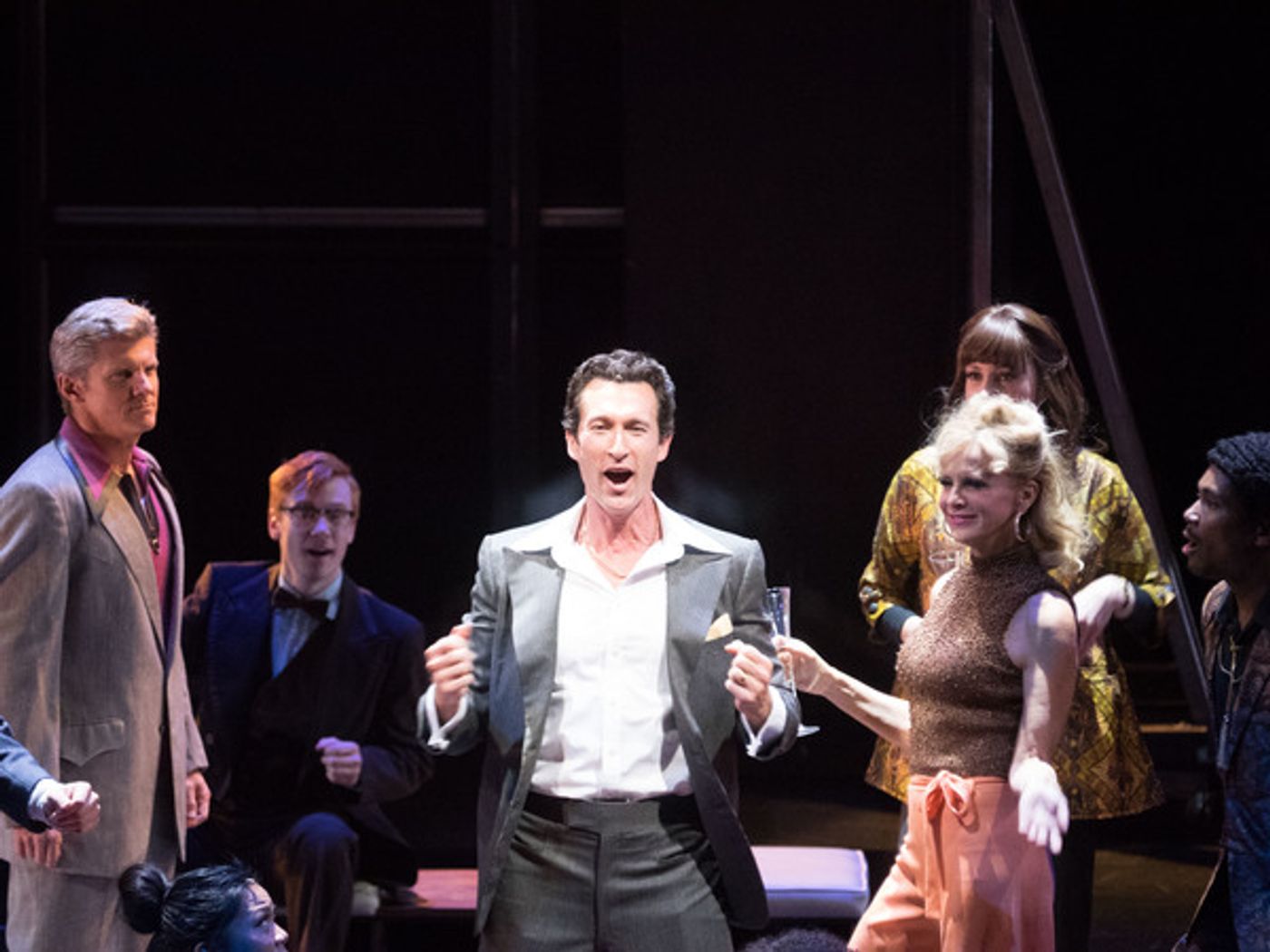 Photo Exclusive: Wayne Brady, Whitney Bashor, Saycon Sengbloh and More in MERRILY WE ROLL ALONG at the Wallis  Image