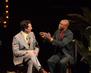 Aaron Lazar and Wayne Brady Photo