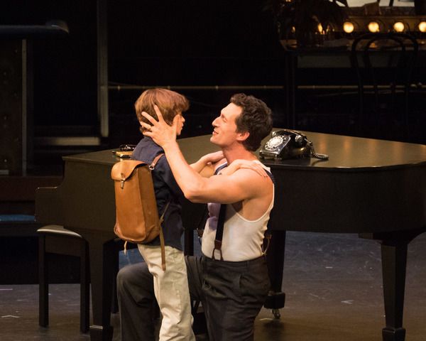 Maximus Brandon Verso and Aaron Lazar Photo