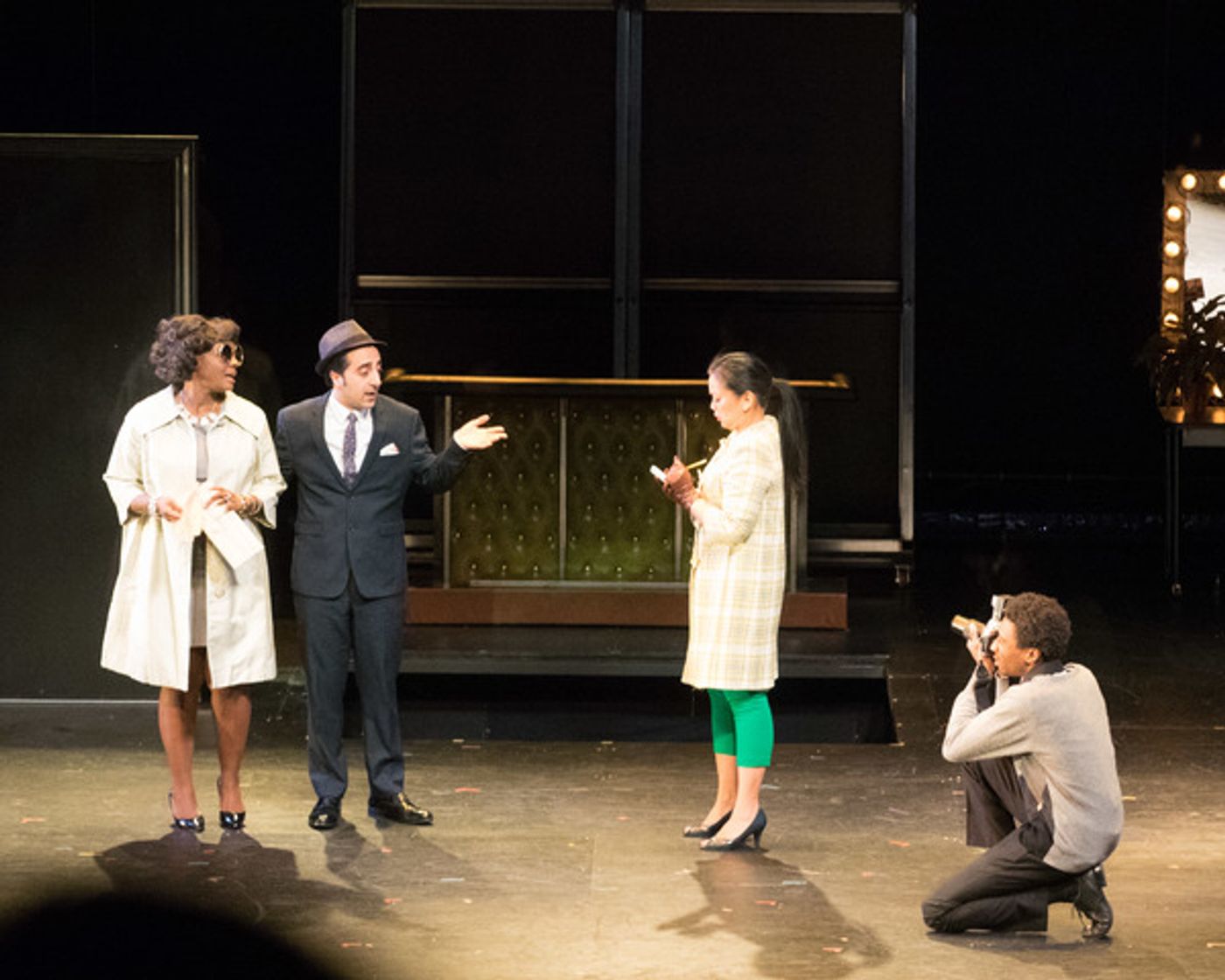 Photo Exclusive: Wayne Brady, Whitney Bashor, Saycon Sengbloh and More in MERRILY WE ROLL ALONG at the Wallis  Image