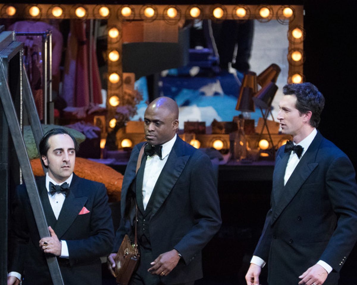 Amir Talai, Wayne Brady, and Aaron Lazar at 