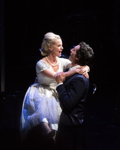 Whitney Bashor and Aaron Lazar Photo