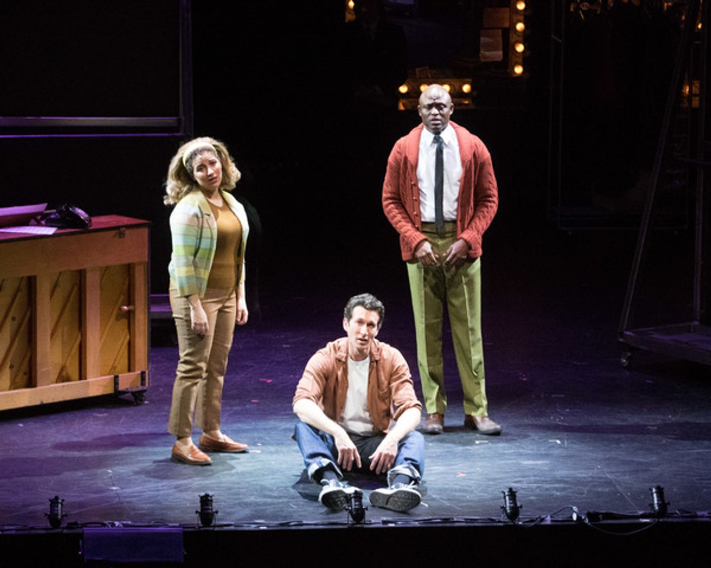 Photo Exclusive: Wayne Brady, Whitney Bashor, Saycon Sengbloh and More in MERRILY WE ROLL ALONG at the Wallis  Image