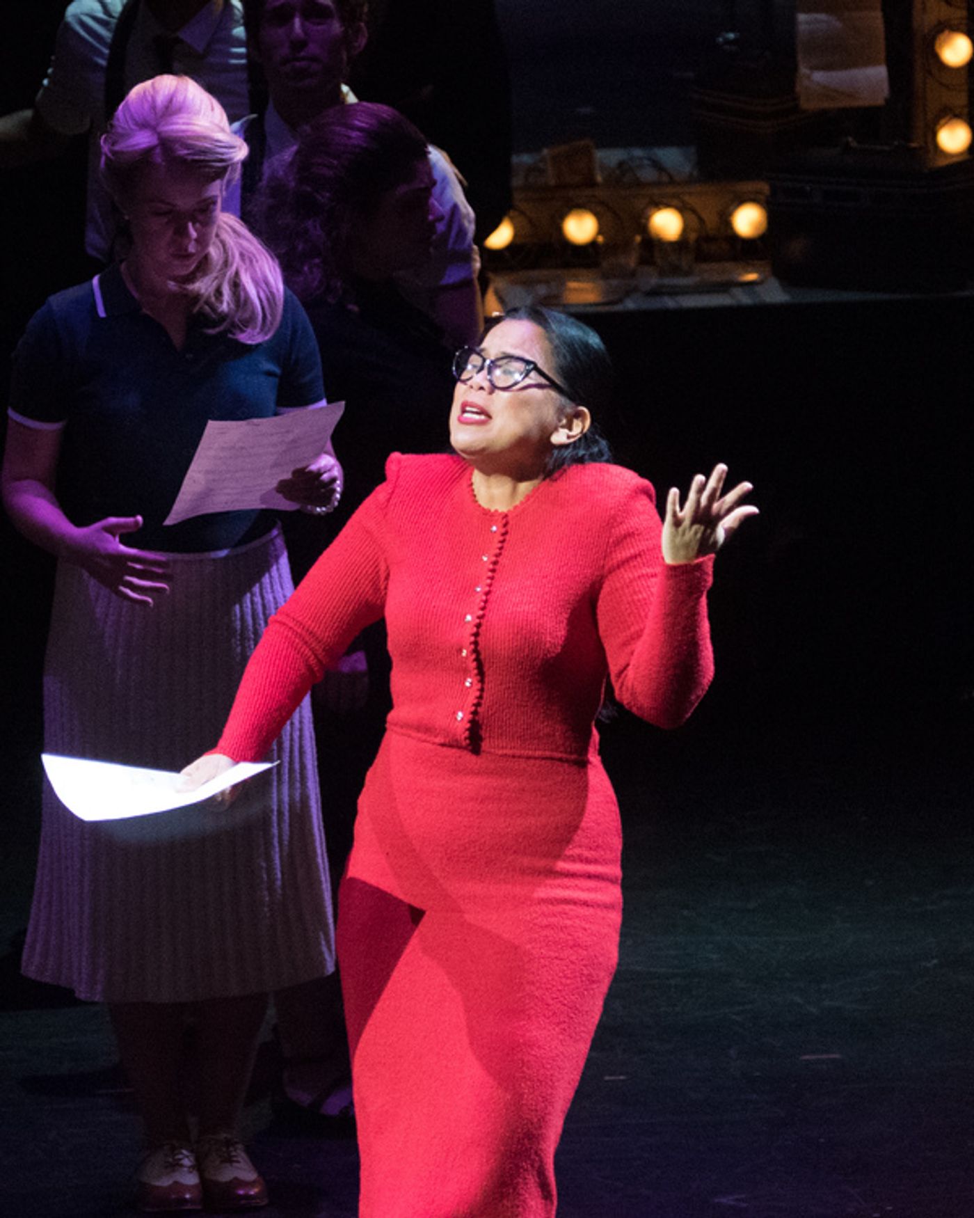 Photo Exclusive: Wayne Brady, Whitney Bashor, Saycon Sengbloh and More in MERRILY WE ROLL ALONG at the Wallis  Image