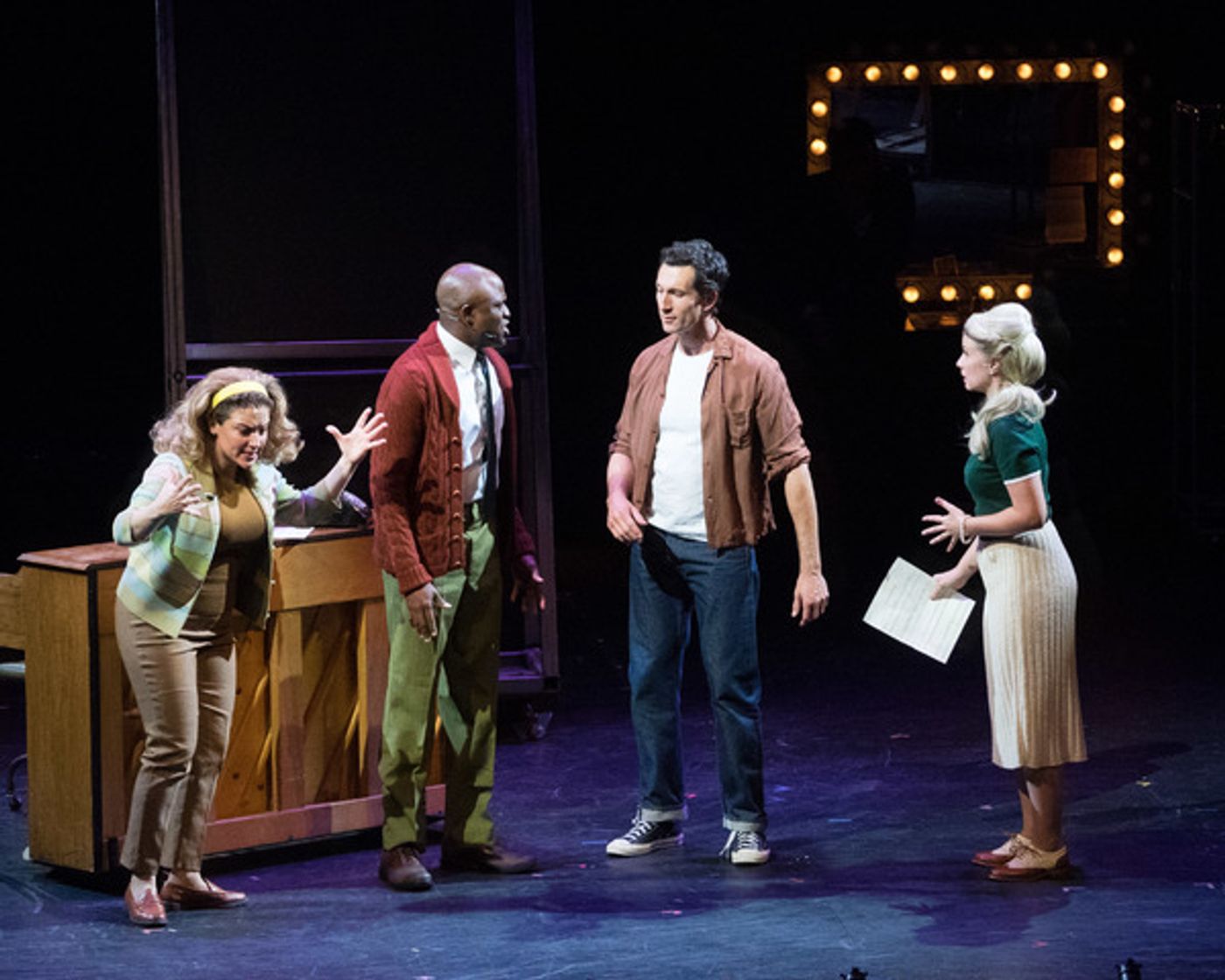 Photo Exclusive: Wayne Brady, Whitney Bashor, Saycon Sengbloh and More in MERRILY WE ROLL ALONG at the Wallis  Image