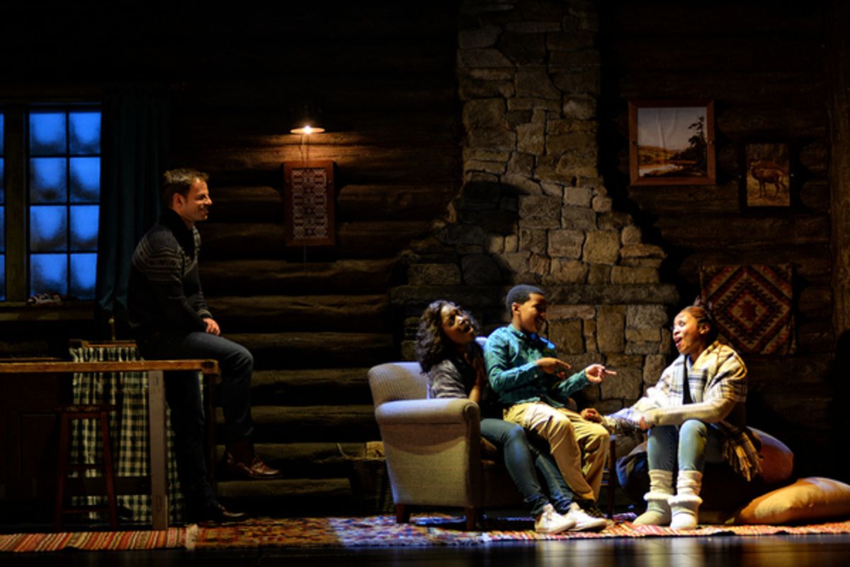 Ben Richards, Rachel John,and Mickell Stewart Grimes at 