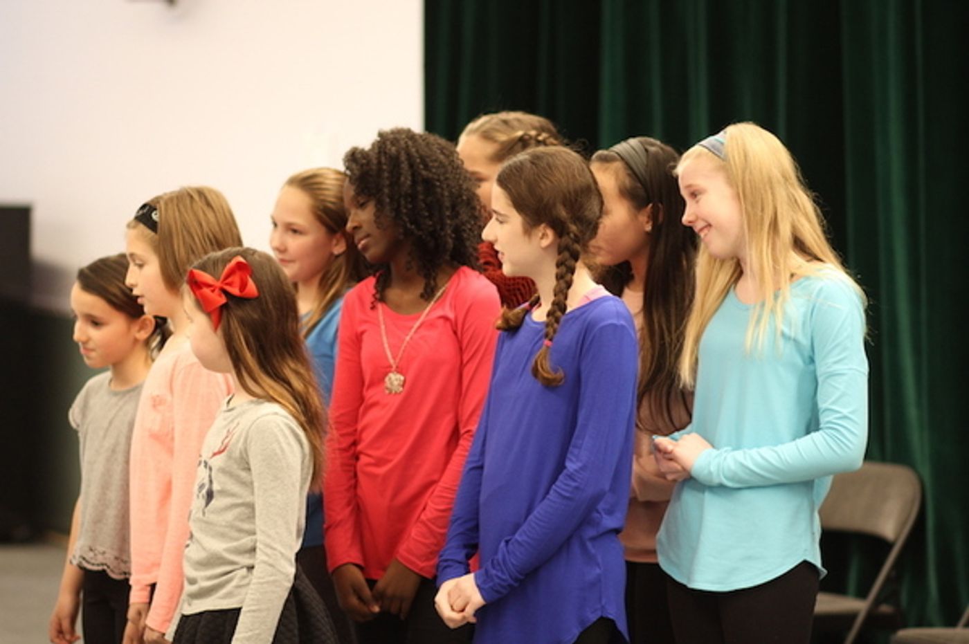 Photo Flash: In Rehearsal with MADELINE'S CHRISTMAS at Theatre Row  Image