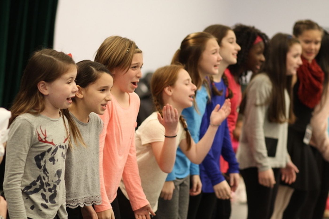 Photo Flash: In Rehearsal with MADELINE'S CHRISTMAS at Theatre Row  Image
