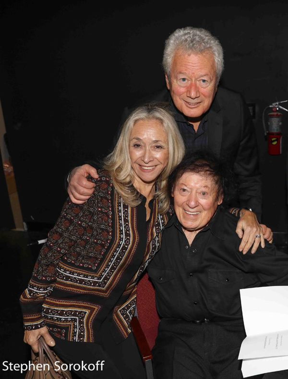 Eda Sorokoff, Stephen Sorokoff, Marty Allen at 