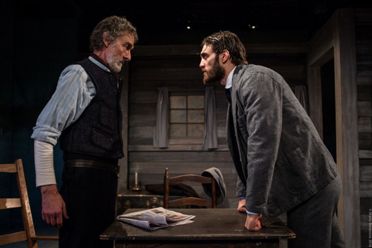 L to R: Stephen D'Ambrose and Ben Chase in ANNA CHRISTIE, directed by Peter Richards. Photo by Maria Baranova. at 