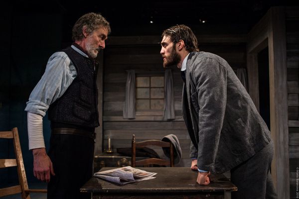 L to R: Stephen D'Ambrose and Ben Chase in ANNA CHRISTIE, directed by Peter Richards. Photo