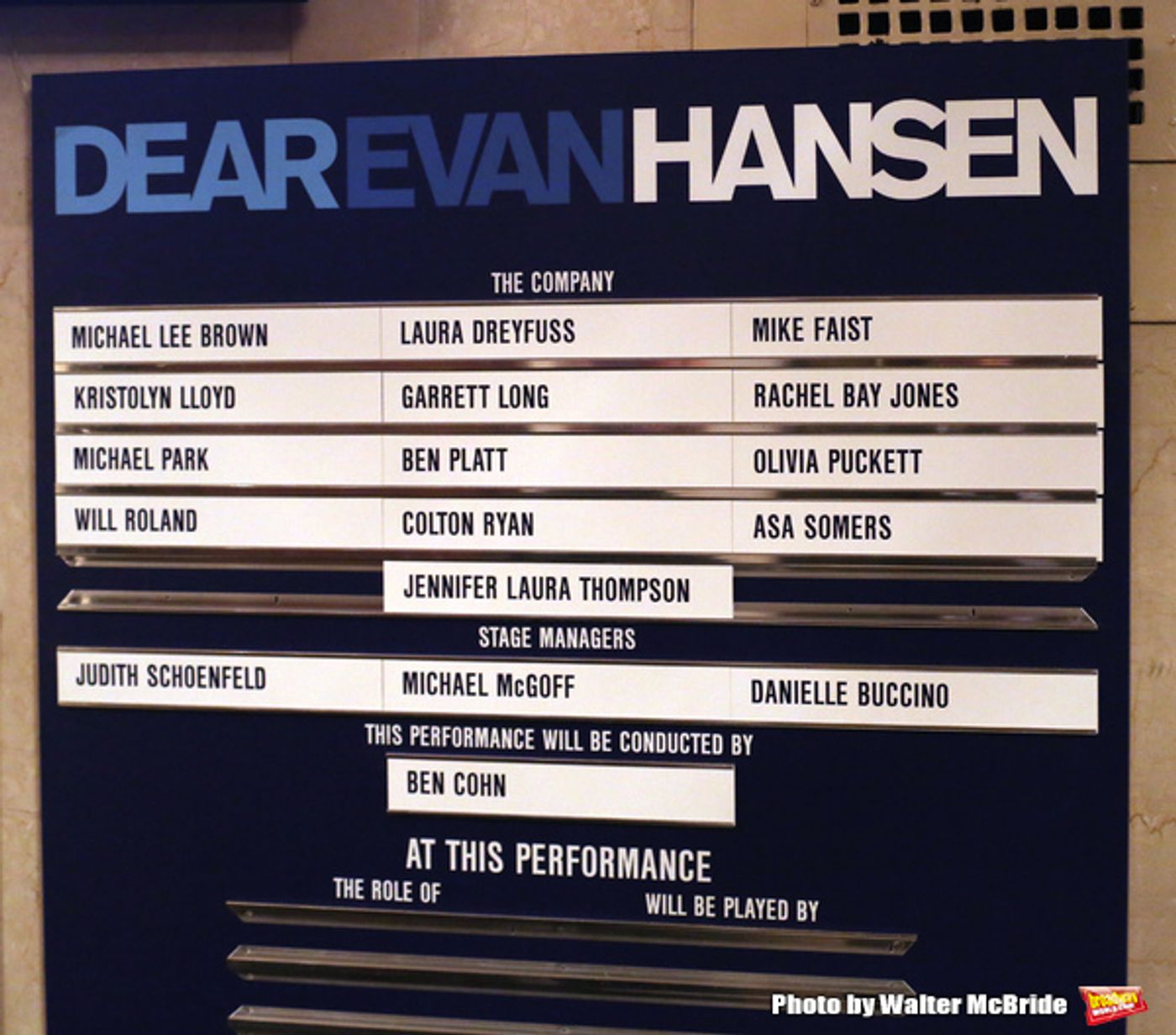 Photo Coverage: DEAR EVAN HANSEN Takes Opening Night Broadway Bows! Photo Coverage: DEAR EVAN HANSEN Takes Opening Night Broadway Bows! Image