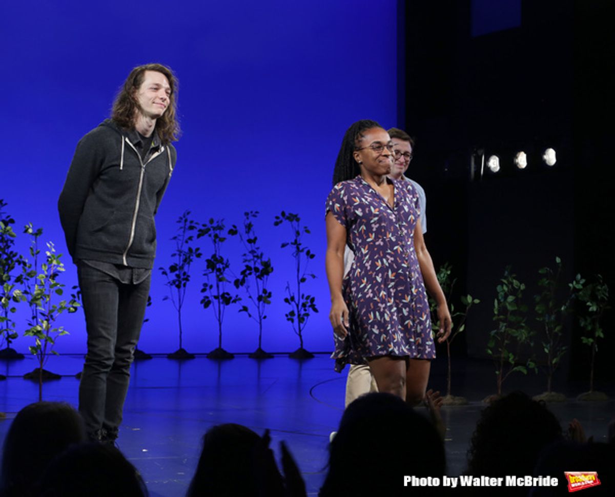 Mike Faist, Kristolyn Lloyd and Will Roland  at 