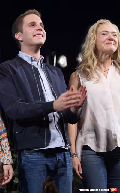 Ben Platt and Rachel Bay Jones  Photo