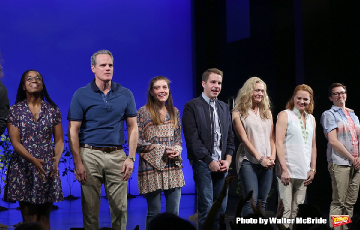 Kristolyn Lloyd, Michael Park, Laura Dreyfuss, Ben Platt, Rachel Bay Jones, Jennifer Laura Thompson, and Will Roland  at 