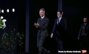 Justin Paul, Steven Levenson, and Michael Greif  Photo