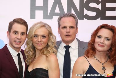 Ben Platt, Rachel Bay Jones, Michael Park and Jennifer Laura Thompson  Photo