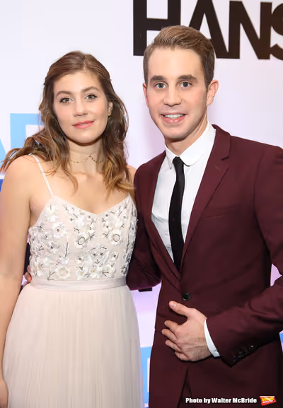 Laura Dreyfuss and Ben Platt  Photo