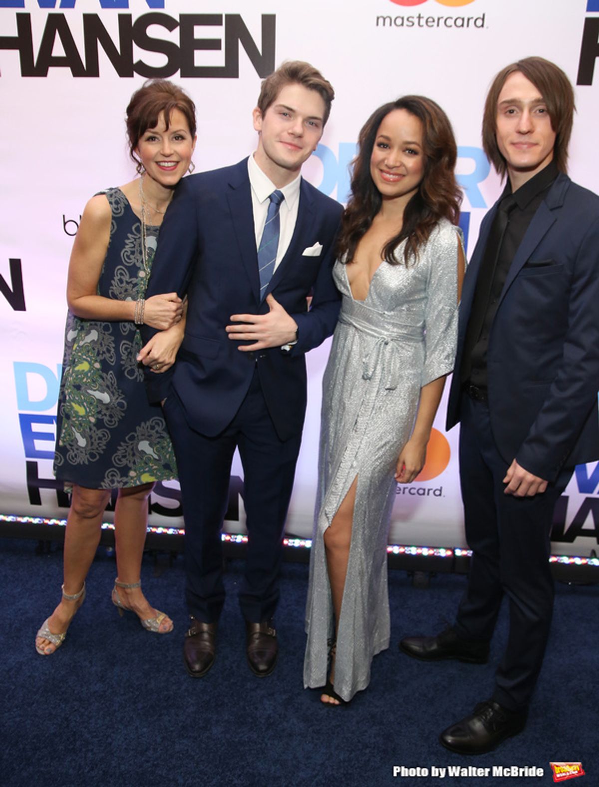 Garrett Long, Colton Ryan, Olivia Puckett and Michael Lee Brown  at 